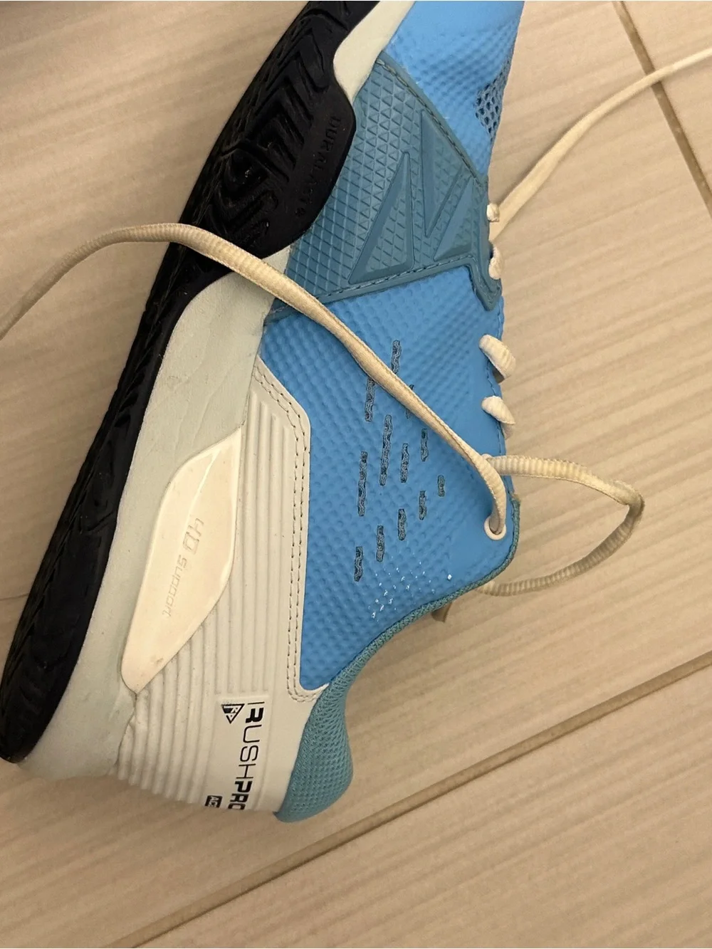 Womens Wilson rush pro court shoes.  No longer made.